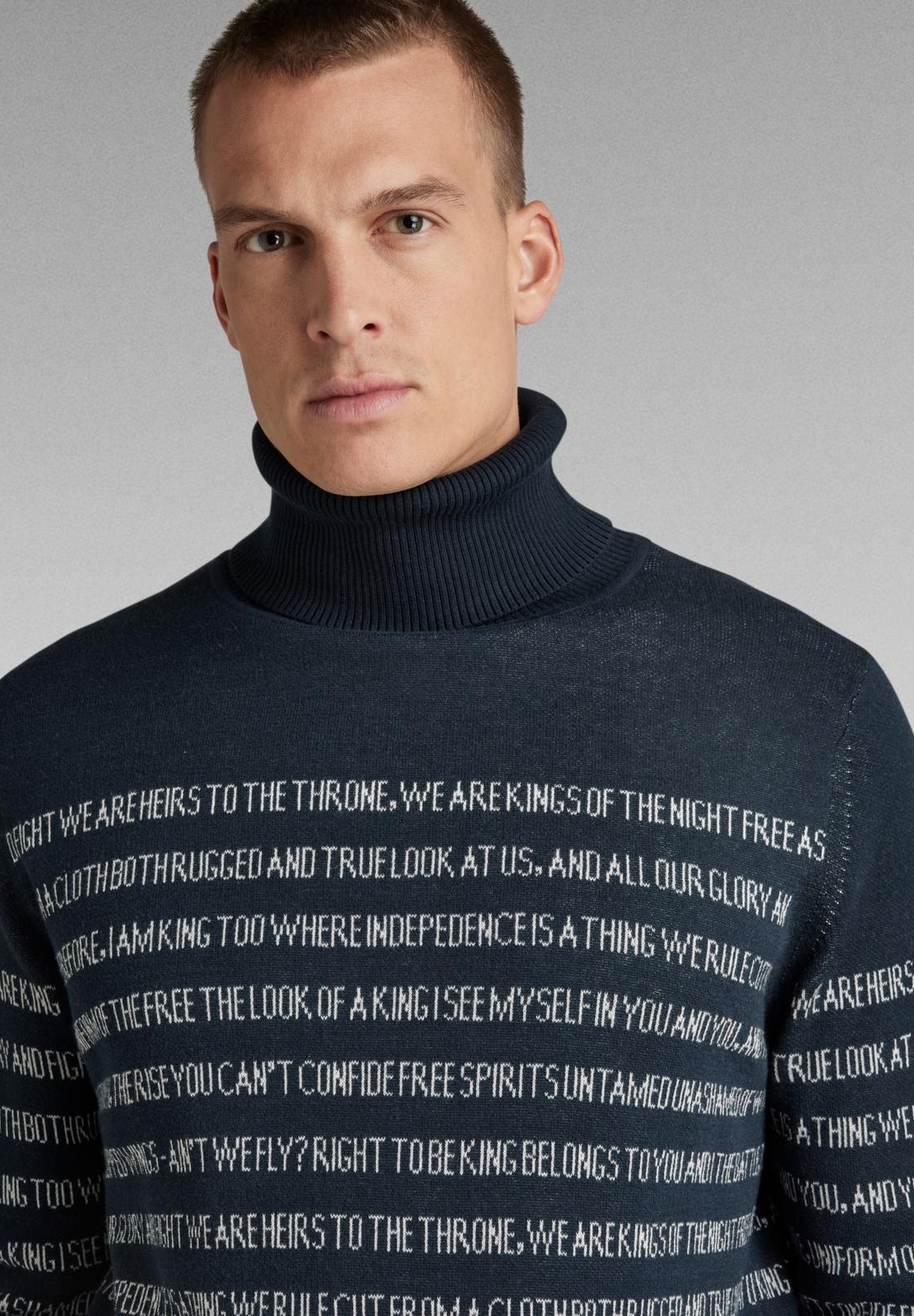 G-STAR JACQUARD STRIPE TURTLE