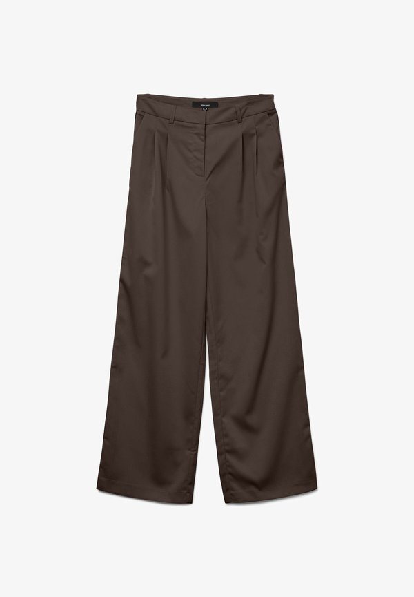 Vero Moda Trousers - chocolate brown