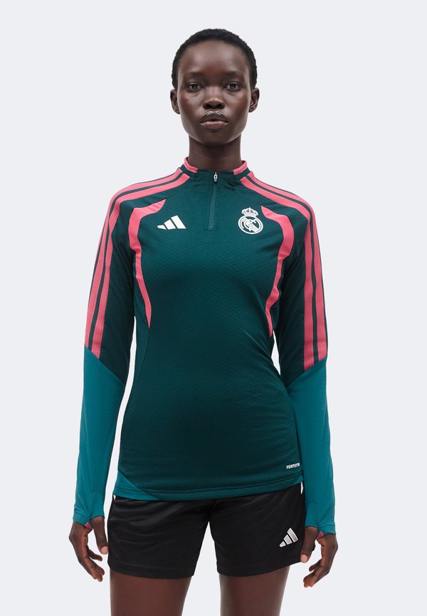 adidas Performance REAL MADRID 26/27 TIRO26 AUTHENTIC TRAINING - Club wear - aurora ivy/wild pink
