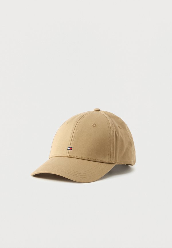 Tommy Hilfiger FLAG - Cap - driftwood taupe