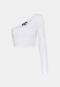 Missguided ONE SHOULDER CROP 2 PACK