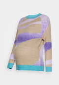 ONLY MATERNITY OLMCASSIE JAQUARD O-NECK