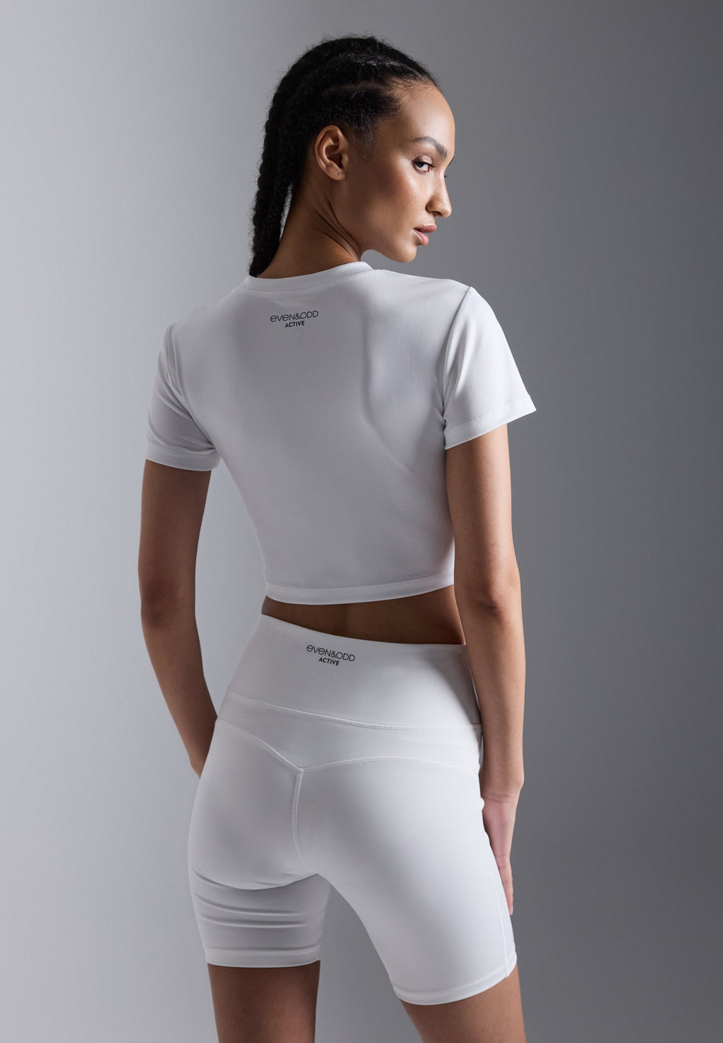 Even&Odd active ESSENTIAL CROPPED T-SHIRT