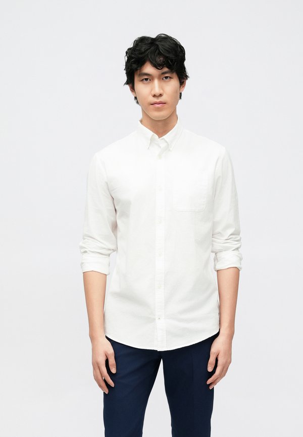 Jack & Jones JJEOXFORD SLIM FIT LANGARM - Shirt - white