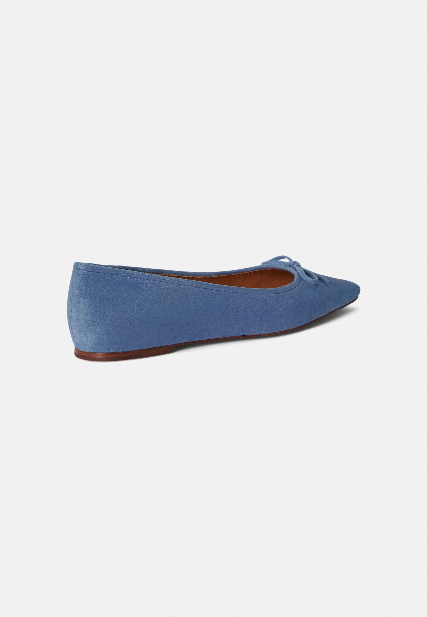 Polo Ralph Lauren POINTED LEATHER BALLET FLAT