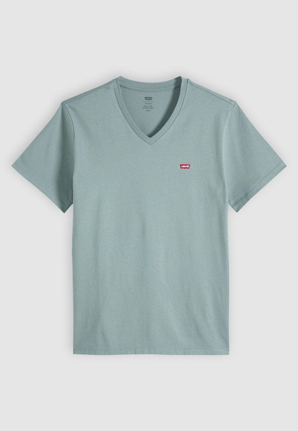 Levi's® V-NECK - Basic T-shirt - stormy sea