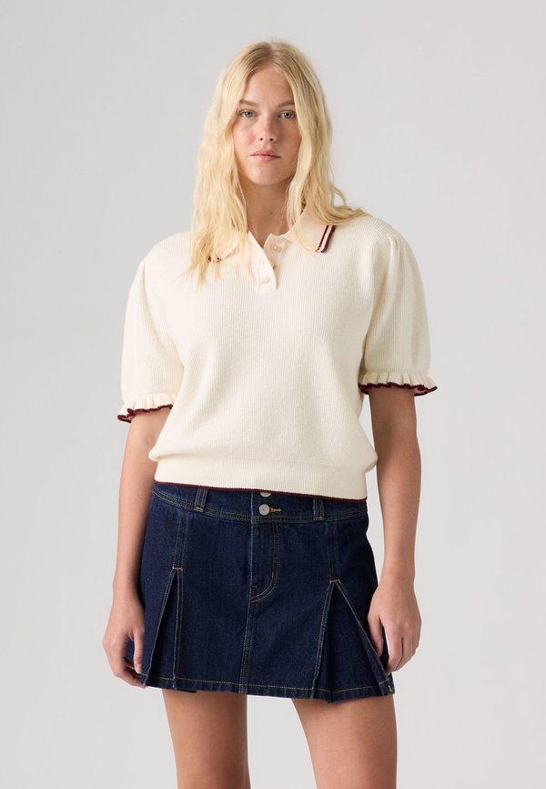 Levi's® SUPER SOFT - Polo shirt - egret / cabernet egret / cabernet