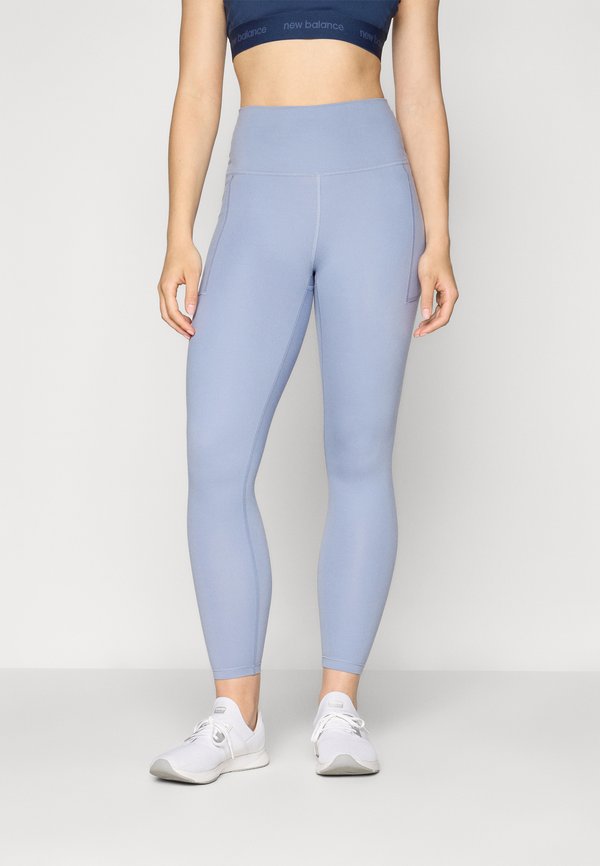 New Balance HARMONY POCKET HIGH RISE LEGGING  - Leggings - blue