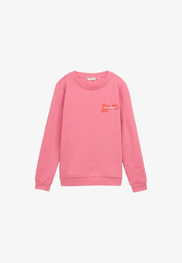 TOM TAILOR Sweatshirt - bright rose