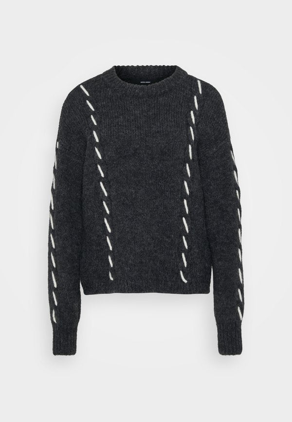 Vero Moda Tall VMILINA O NECK HANDSTITCH