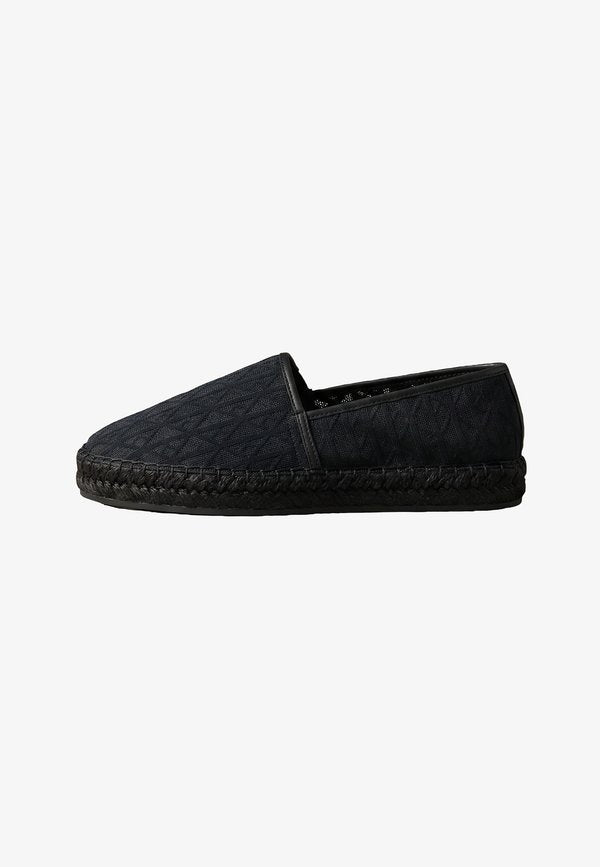Calvin Klein CALVIN KLEIN EMBLEM LOGO ESPADRILLES - Espadrilles - triple black