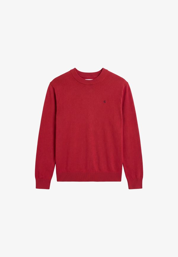 Calvin Klein Jeans LS EU CLSC CTTN CREWNK SWTR 12GG - Sweatshirt - rio red