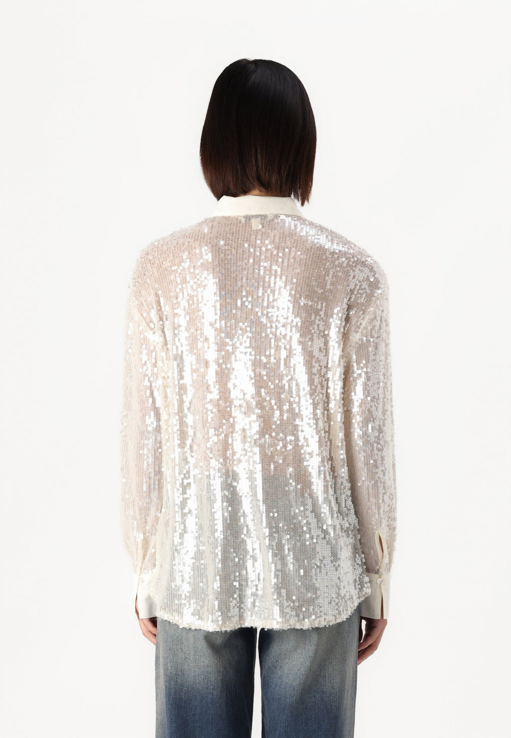 ONLCARIN LOOSE SEQUINS SHIRTS Media 4