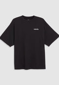 Levi's® SHORT STACK TEE - Print T-shirt - pirate black