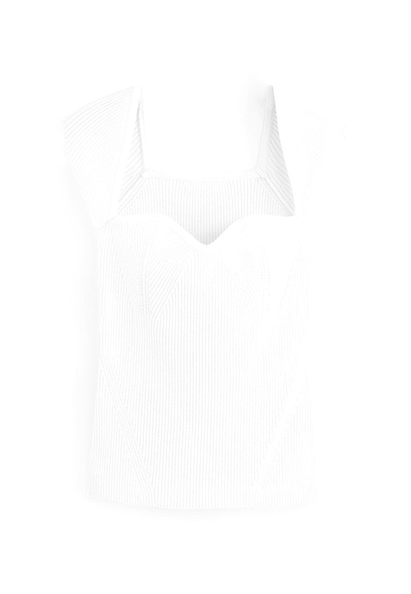 SWEETHEART NECK KNITTED TOP - Next - View 1