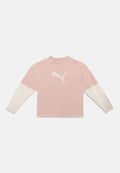 Puma OVERSIZED SLEEVES - Long sleeved top - misty pink