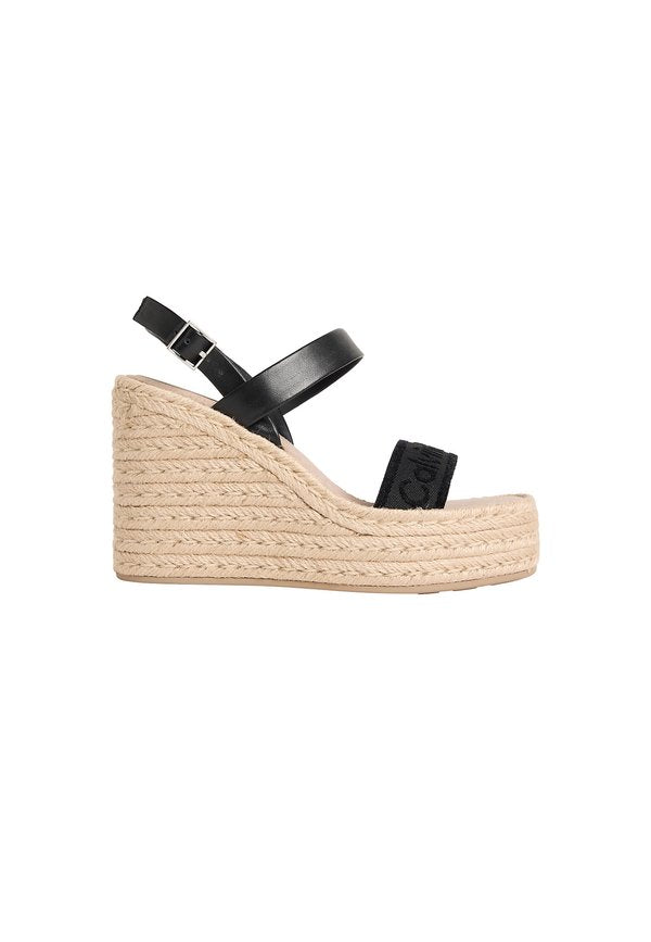 Calvin Klein WEDGE ESPAD 70 WEBBING LTH