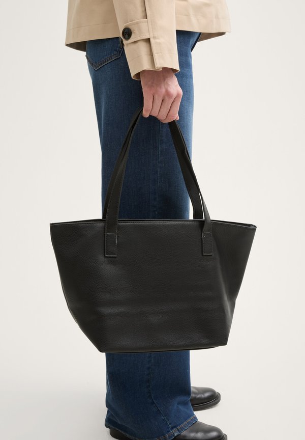 TOM TAILOR MIRI ZIP ZIP SHOPPER L - Tote bag - schwarz