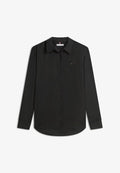 Tommy Hilfiger SHIRT - Button-down blouse - black