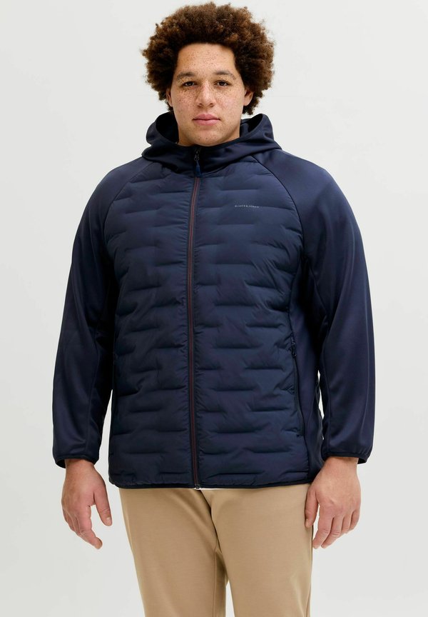 Jack & Jones Hybrid Plus Size Hybrid - Winter jacket - navy blazer