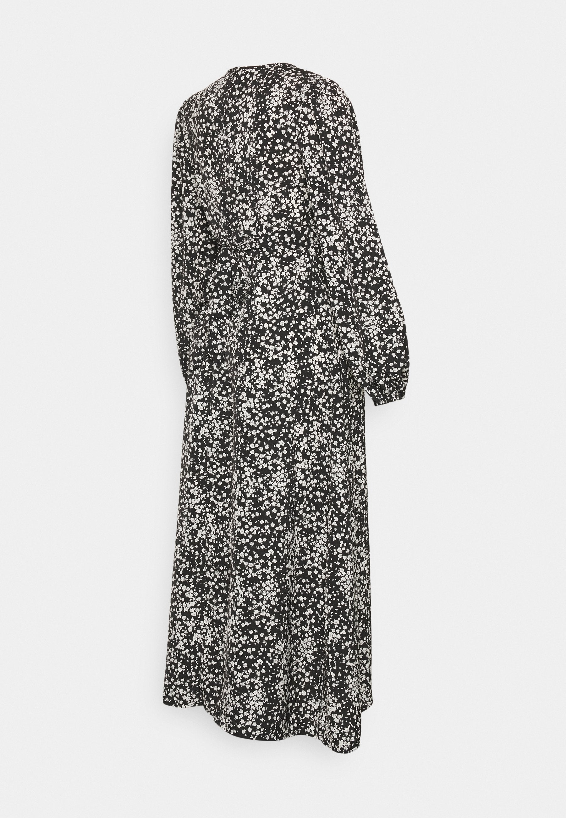 Missguided Maternity MAT VOL SLEEVE BELTED DRESS