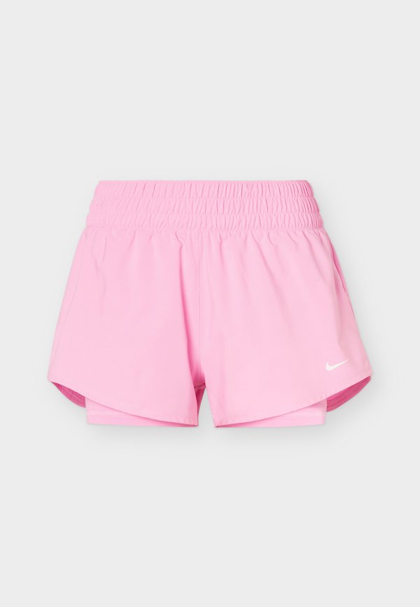 Nike Performance ONE SHORT - Sports shorts - pink rise/white