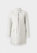ONLY igan ONLLINEA igan - Short coat - light grey melange