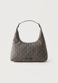 Calvin Klein EMBLEM JACQUARD - Handbag - beige/black