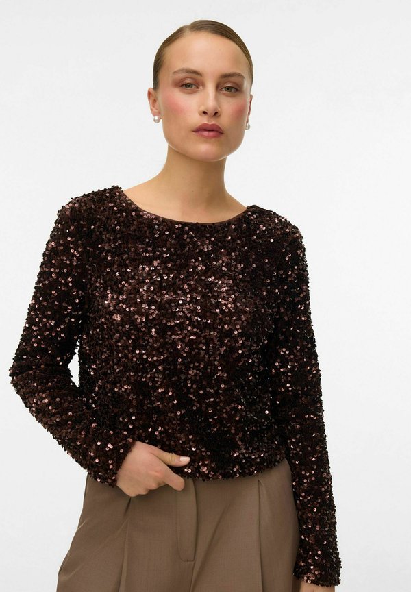 Vero Moda VMLAILA - Blouse - downtown brown