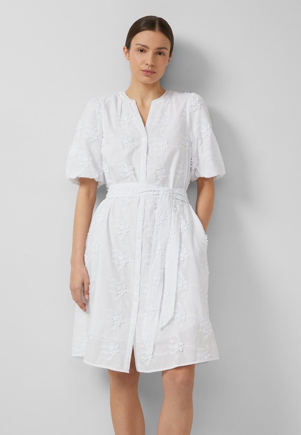 s.Oliver KLEID - Shirt dress - weiß
