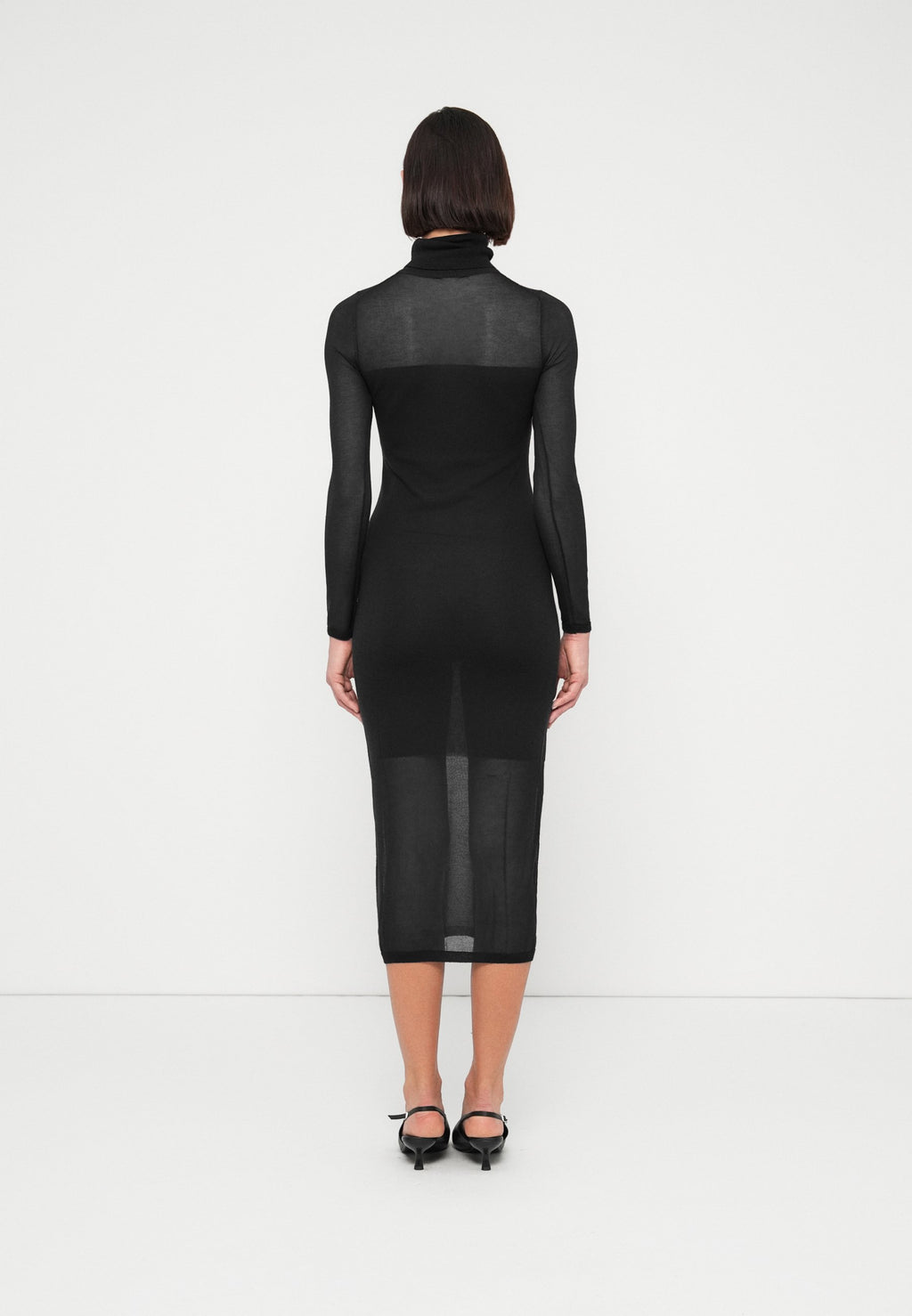 GAP SHEER MIDI DRESS