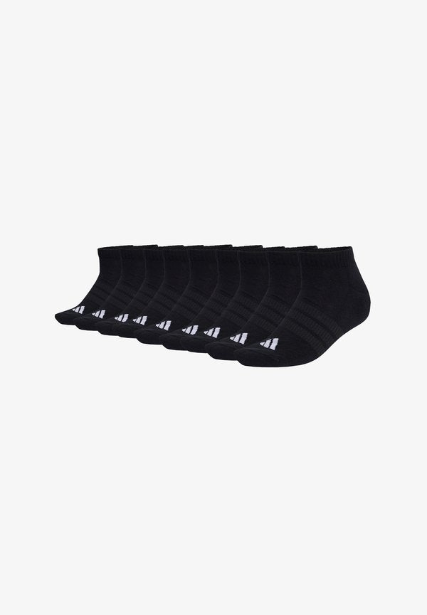 adidas Performance UNISEX CUSHIONED ESSENTIALS LOW CUT SOCKS 9 PAIR PACK - Sneaker socks - black