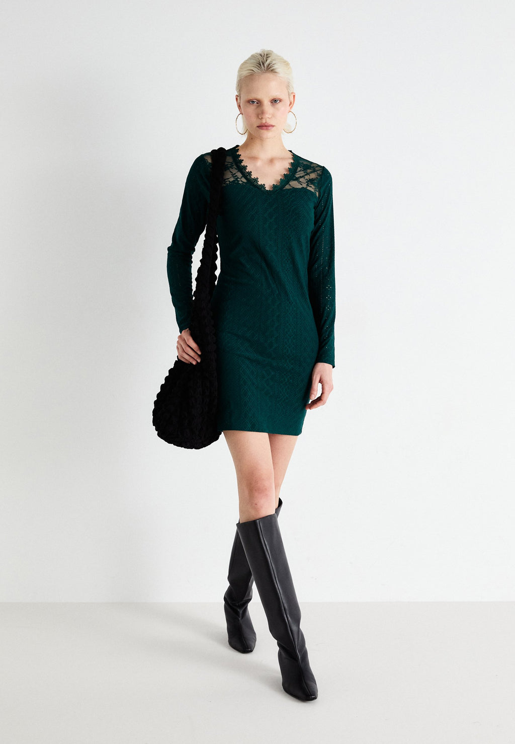 VILA VIFUKSI V NECK SHORT DRESS
