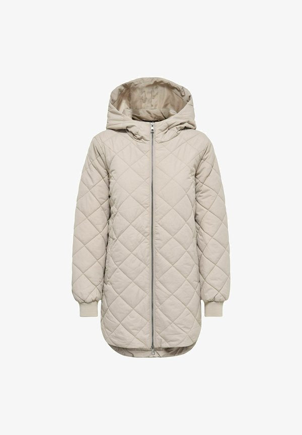 ONLY QUILTED JACKET ONLNEWJULIET QUILTED JACKET - Winter coat - string