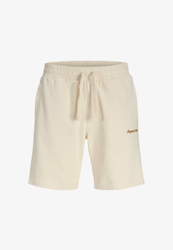 Jack & Jones Sweat Loose Fit - Tracksuit bottoms - cremeweiß