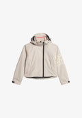 Superdry & Co HOODED EMBROIDERED - Light jacket - chateau gray
