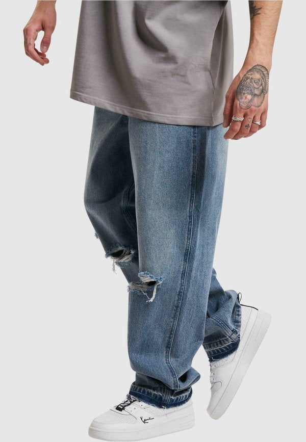 Karl Kani OG DISTRESSED GY FIVE POCKET DENIM