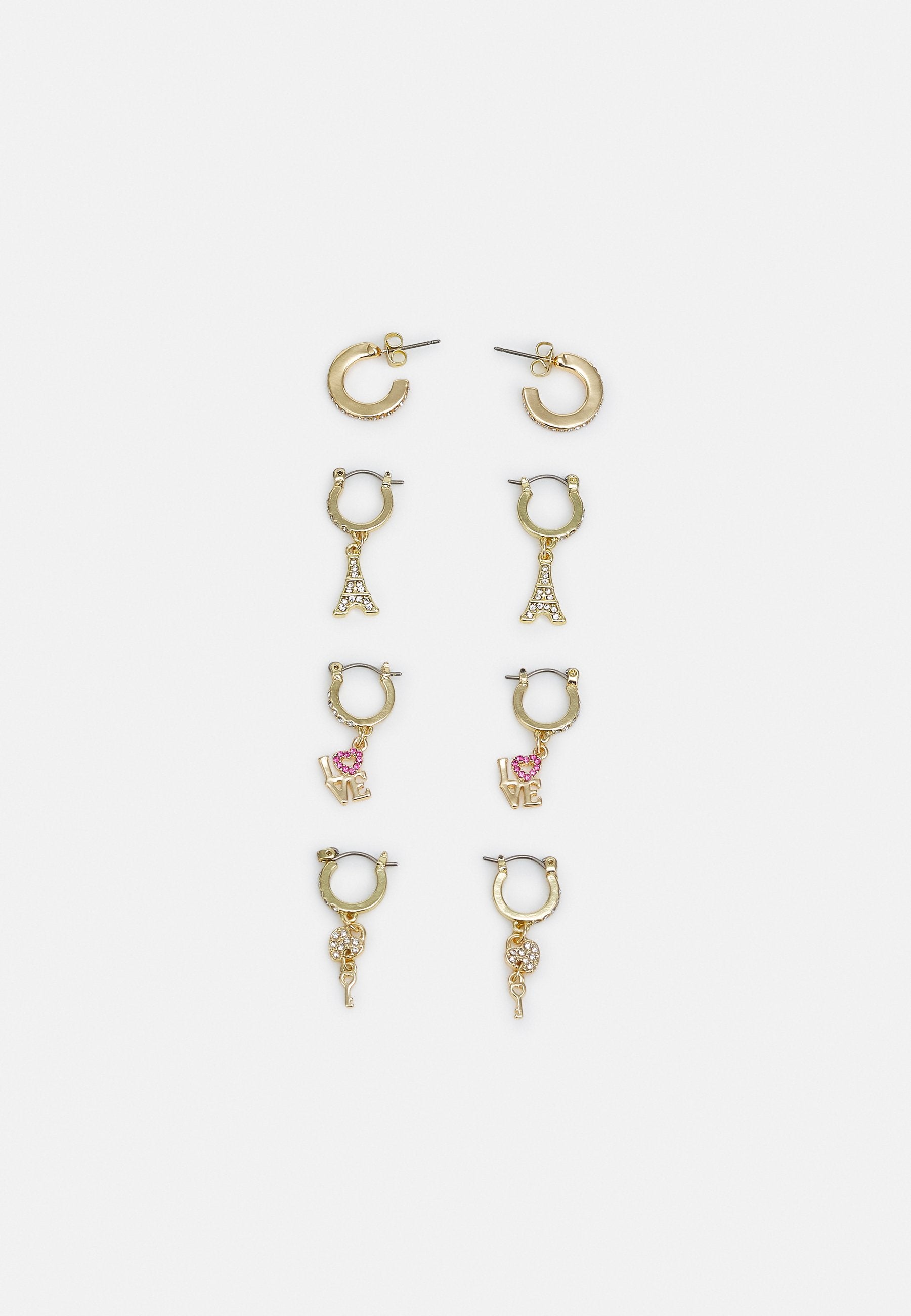 Pieces PCPARI EARRINGS 4 PACK