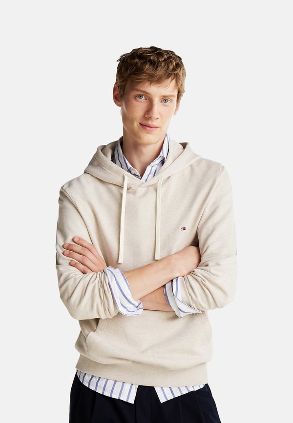 Tommy Hilfiger ESSENTIAL CORE - Hoodie - heathered oatmilk