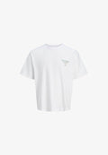 Jack & Jones JORCOTEDAZUR - Print T-shirt - bright white