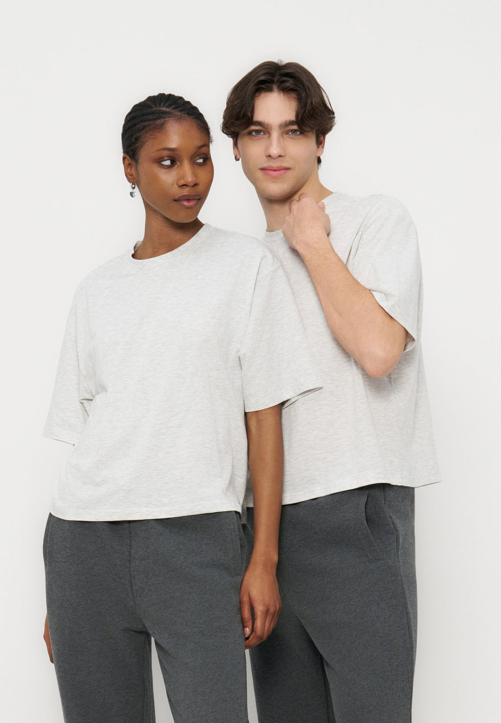 YOURTURN 2PACK BASIC BOXY CROPPED FIT