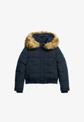 Superdry & Co EVEREST HOODED - Winter jacket - nordic chrome navy