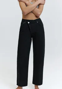 PULL&BEAR Straight leg jeans - dark-blue denim