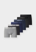 Levi's® MEN BRIEF 6 PACK - Boxer briefs - grey/indigo/black