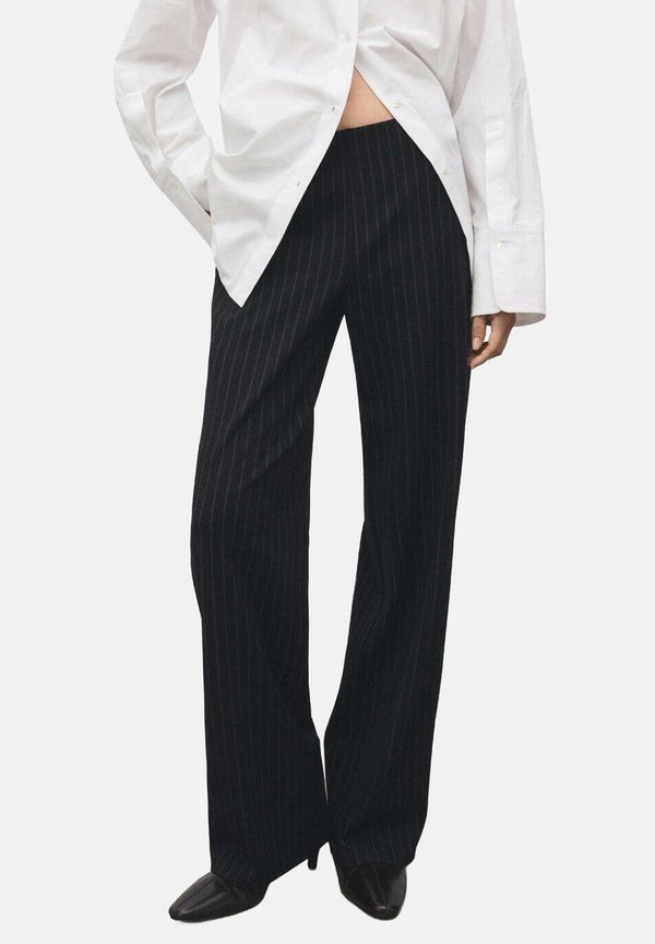 Mango Trousers - royal blue
