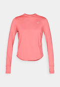 Nike Performance SWIFT - Long sleeved top - sea coral/reflective silver-coloured