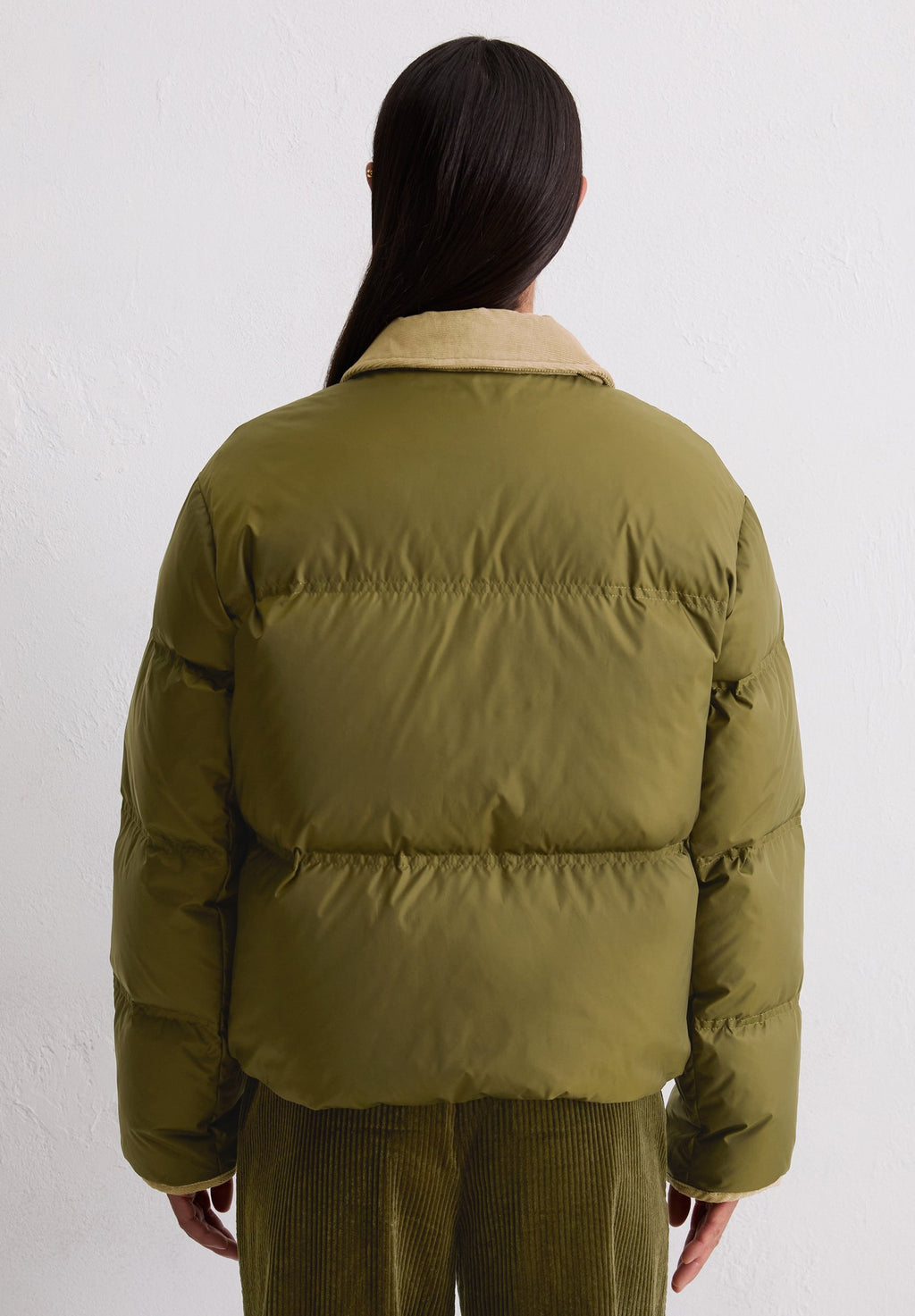 Marc O'Polo JACKET CONTRAST COLLAR FLAP POCKETS