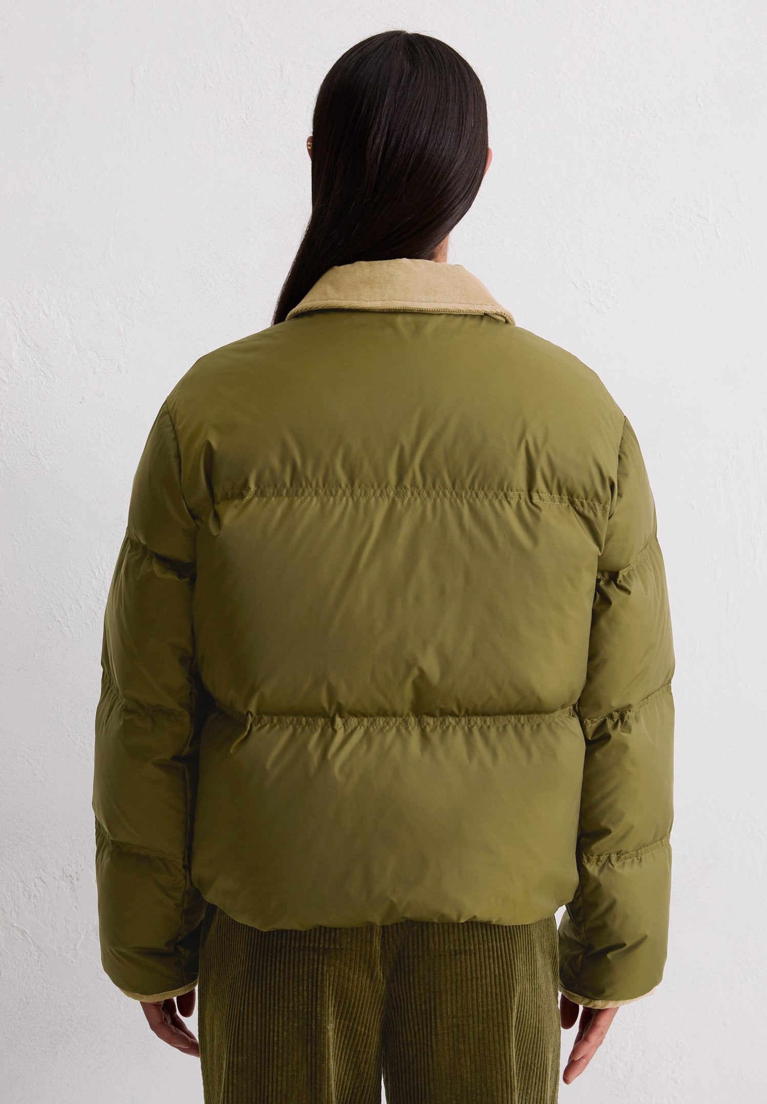 Marc O'Polo JACKET CONTRAST COLLAR FLAP POCKETS