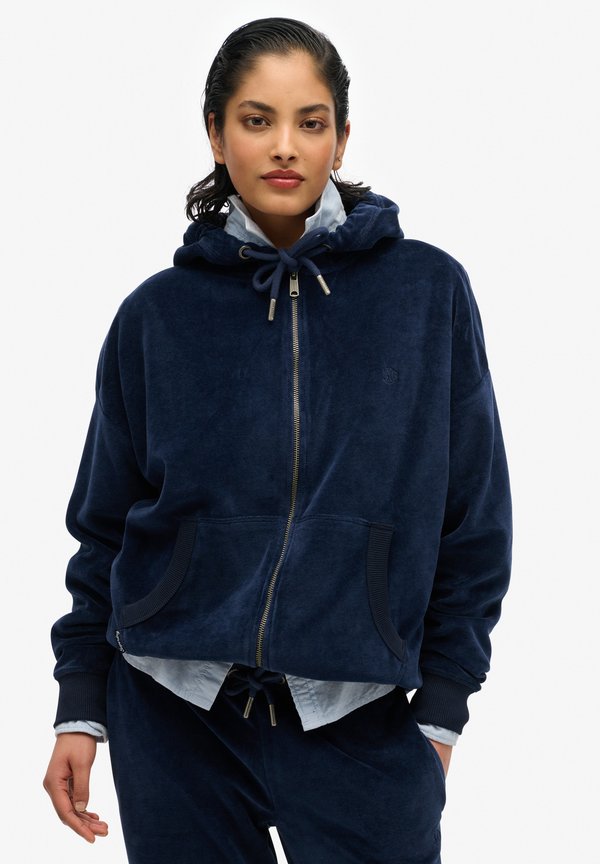 Superdry & Co Zip-up sweatshirt - richest navy