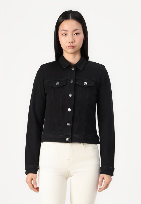 ONLY ONLMAGIC GUA - Denim jacket - washed black